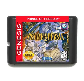 Prince of Persia 2 MD 16 bitine Mängu Kaardi Jaoks Sega Mega Drive Jaoks Genesis