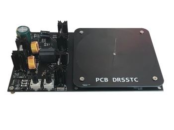 24V Pinge Madal Korter Muusika Tesla Coil Valmis PCB DRSSTC Välk Generaator Teadusliku Eksperimendi