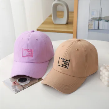 Hot Müük Mood Naiste Ühise Põllumajanduspoliitika Lihtne Kpop Style Candy Värvi Baseball Cap Naiste Kõrge Kvaliteediga Naiste Müts Streetwear