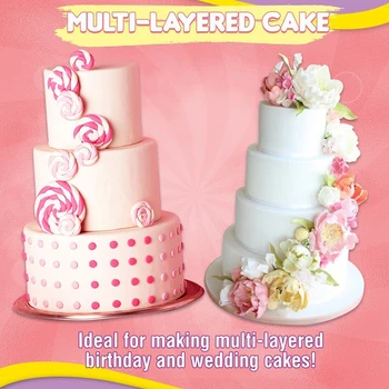 Multi-Layer Cake Toetuse Määra Ring Magustoit Riiul Kook Tihend Kook Tugiraam Kook Seisab, Küpsetamine, Tööriistad Vaiade Sulgudes Dropshi