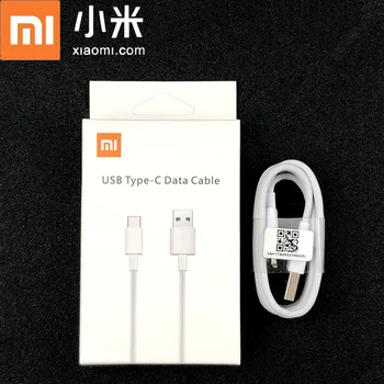 Algne Xiaomi Mi 9 Usb Type-c-Tasuta kaabel-Valge, Kiire Laadimine Andmete Sünkroonimine line kaabel 9 Mi SE T 8 A3 Max 3 Mix 3 Redmi lisa 8