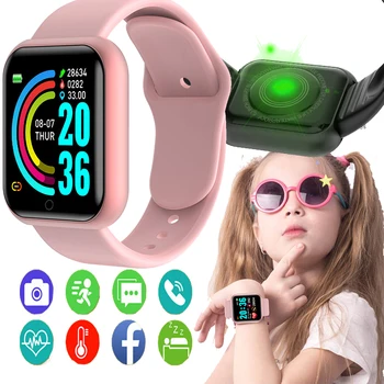 Hulgi Y68 Smart Watch D20 Fitness Tracker -, Vererõhu -, Südame Löögisageduse Monitor Sport Smartwatch Meeste Naiste Kid Käekell