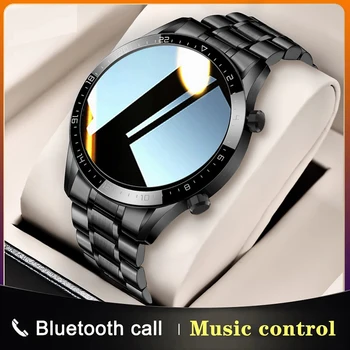2021 mood ring Täis touch screen Mens Smart Kellad IP67, Veekindel Sport Fitness Vaadata Luxury Smart Watch meestele