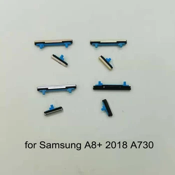 Samsung Galaxy A8 Pluss 2018 A730 A730F A730N A730W Originaal Telefoni Korpus Raam Uue Külje Klahvi, Välja Võimu Volume Nupp