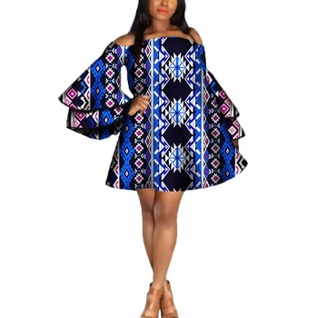 2021-Aafrika prindi kleit riided naistele dashiki top särgid kleidid traditsiooniline pidu kleit pluss suurus Bazin Riche Kuulus Kleit