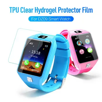 3tk Screen Protector Film DZ09 Smart Watch Selge Täis Beschermende Läbipaistev Kile DZ09 Vaadata Smartwatch Aksessuaarid
