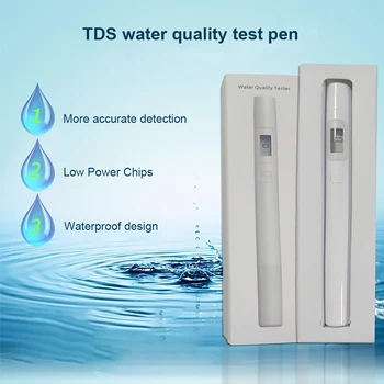 Kaasaskantav Digitaalne Vee Kvaliteedi TDS-Meeter Tester Pen-Vee Kvaliteedi Analüüs Arvesti Vee Temperatuur Backlight Päikesevalguse Tester