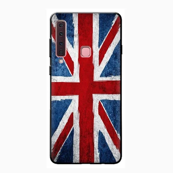 Inglismaa inglise (uk lipu Silikoonist Case For Samsung A7 A8 A9 A10s A20s A30s A40s A50s A70 A01 A11 A21 A21S A41 A51 A71