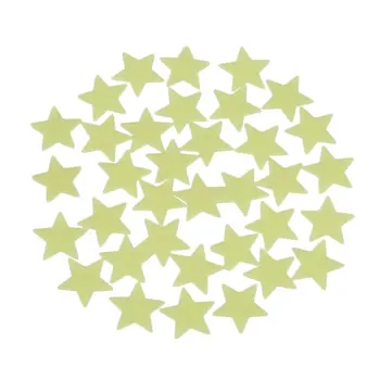 100tk noctilucent tähed Kodus Seina Kuma Pimedas Star Kleebised Decal Baby Kids Kingitus Lasteaiale Ruumi Sisekujunduses Kuum Müük