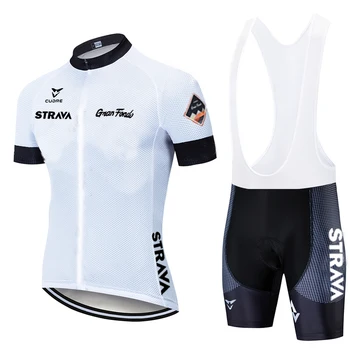 STRAVA Pro Cycling Team Jersey Set Naiste Suvel Bike Riided MTB Ropa Ciclismo Jalgratta Uniforme Maillot Kiire Kuiv 9D Pad
