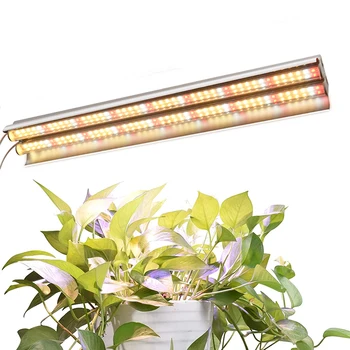 LED Kasvab Tuled 200W Täieliku Spektri Üha LED Lamp Valgustus 50cm Topelt Toru Taime-Lühter jaoks Hüdropooniline toataimed