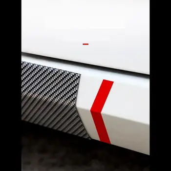Uuendatud Dekoratiivsed Aileron Voiture Tuning jaoks Stiil Aleron Auto Protector Huule Coche Spoiler Auto Universaalne Pool Seelik Kaitseraud