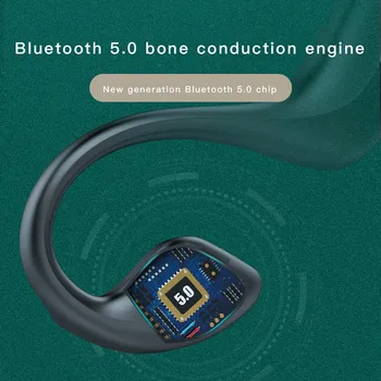 Magnet HIFI Luu-Juhtivus Traadita bluetooth-muusika peakomplekt Telefoni Kaelus sport Kõrvaklapid koos Mikrofoniga iPhone Samsung Xiaomi