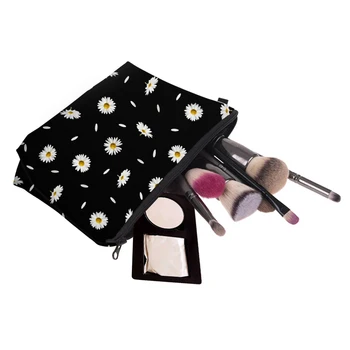 Päris Trükitud Daisy Kosmeetika Kott Korraldaja Hot Müük Naiste Meik Kott Vabaaja Reisi Portable Storage Kotid Väike Naiste Kott