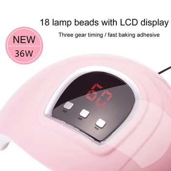 2021 Küünte Kuivati LED Küünte Lamp, UV Lamp, Parandab Kõik Geel Küünelakk Koos Motion Sensing Maniküür Pediküür Salon Tööriist