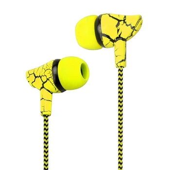 Słuchawki przewodowe douszne 3,5 mm w ucho słuchawki douszne słuchawka z mikrofonem zestaw słuchawkowy stereo 5 kolor dla Samsung