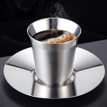 Roostevabast Terasest kohvi Nescafe Kahekordse Seina Thermo kapsel-kohvi tassi kohvi kruus Nespresso tassi Espresso tassi