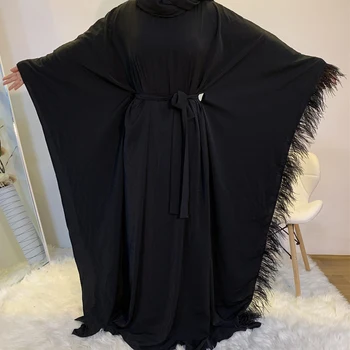 MD Djellaba Femme Dubai Abaya Türgi Moslemi Naiste Mood Sulg Kleit Aafrika Pluss Suurus Riideid Boubou Islam Riided seal kaftan