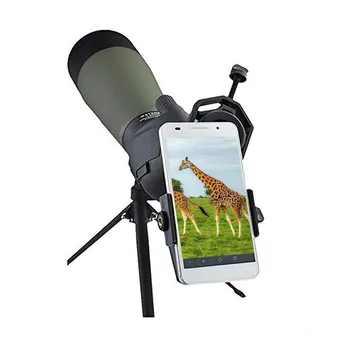 Binokulaarne Teleskoop Telefon Mount Adapter Omanik Mikroskoobi sobib Peaaegu Nutitelefoni Hoidiku jaoks Binokli Omanik Vaadates#30
