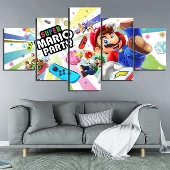 Diamond Maali Super Mario Mäng Seina Art ristpistes 5 Tk Cartoon Pilt 5p Tikandid Mosaiik Full Ringi Puurida Home Decor