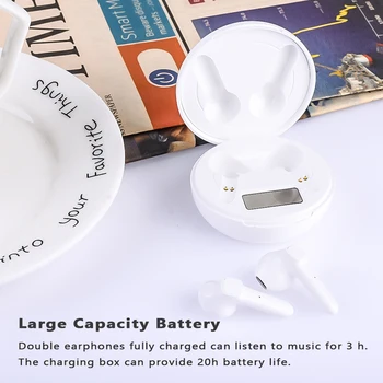 BOHM PRO 9S 5.0 Bluetooth Kõrvaklapid Juhtmeta Kõrvaklappide Stereo-Peakomplekti sport Earbuds koos laadimise kasti kõikidele nutitelefoni