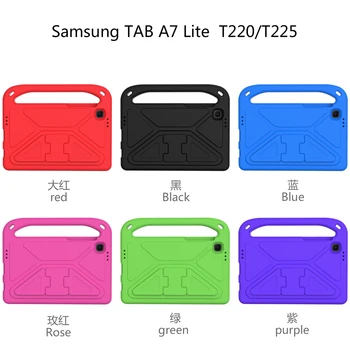 Laste Tilk Vastupanu kaitsekaas Samsung Galaxy Tab A7 Lite (2021) SM-T220/T225 EVA Tiheneb Lapsed Tablett Juhtudel
