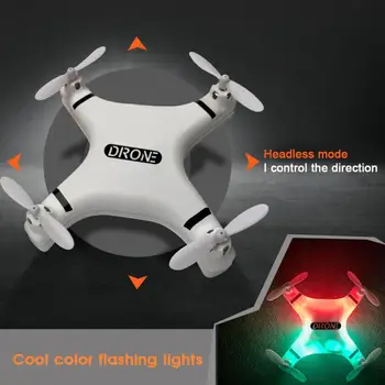 Mini RC Kaamera Undamine Dron 4K Hoidke Must Ja Hall Kokkupandav Quadcopter puldiga Lennukid Laste Poiss Mänguasi Kingitus