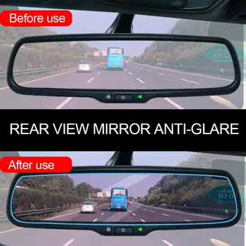 1tk Auto Veekindel Film Auto Rearview Mirror Kaitsev Rain Tõend Anti Udu Veekindel Film Membraani Auto Kleebis Tarvikud