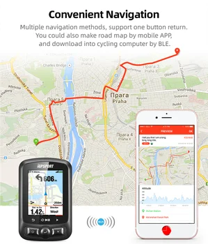 IGPSPORT Jalgratta Arvuti ANT+ Bluetooth GPS Juhtmeta Kiiruse-Ja Väntamissageduse Andurit Jalgratta Spidomeeter Veekindel pulsikell