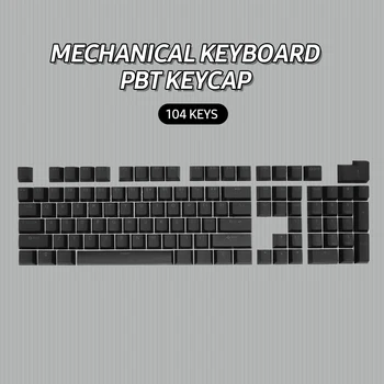 104 Võtmed Kaks värvi Survevalu PBT Keycap Komplekt OEM Profiili Mehaaniline Klaviatuur Lilla(Ainult Keycaps)