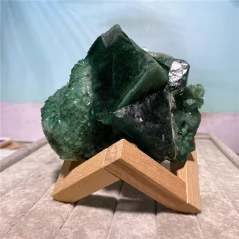 Füüsiline Näidis Raw Quartz Crystal Klastri Kivide Tervendav Kodu Kaunistamiseks, Käsitöö, Kingitus, Roheline Fluoriidimaardlat