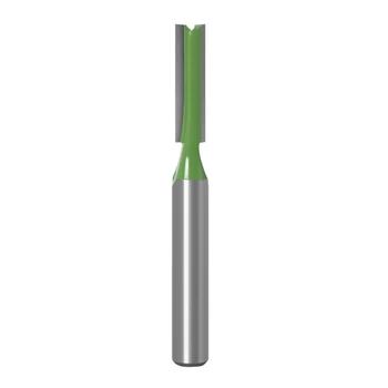 6mm Praktiline Milling Cutter Topelt Flööt Varre Ühe Sirge Natuke Terasest Korrastamist Masin Käsitöö Puidutööstuse Tööriistad