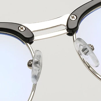 Anti Sinine Metallist Half Frame Prillid Naiste Arvuti sinine valgus blokeerimine prillid Must Kiirguse Prillid Prillid Prillid Meestele