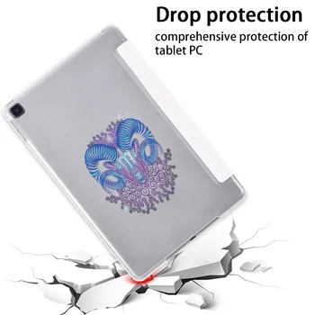 Samsung Galaxy Tab A7 10.4 T500 T505 Anti-sügisel Protective Case Tab 10.1 2019 T510 T515 Klapp Nahast Seista Kaane Puhul