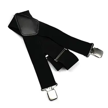 BD054-L XL XXL Suurus Meeste Traksid Reguleeritav Elastne X Tagasi Püksid Naiste Suspender jaoks Püksid 55 Tolline Klippe TUMESININE пояс