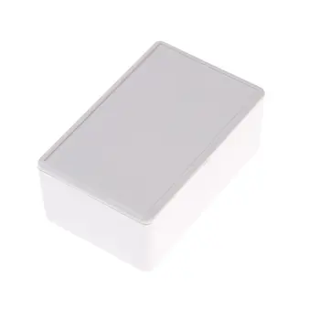Valge Plastikust Veekindel Kate Projekt Elektrooniliste mõõteriistade Korral Hoidmiskoha Box 70 X 45 X 30mm