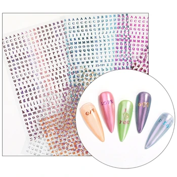 5 Lehed 3D Tähed Paksu Glitter Nail Art Dekoratiivsed Kleebised on UV-Epoksü Vaik Hallituse Täidised DIY Käsitöö Tarvikud