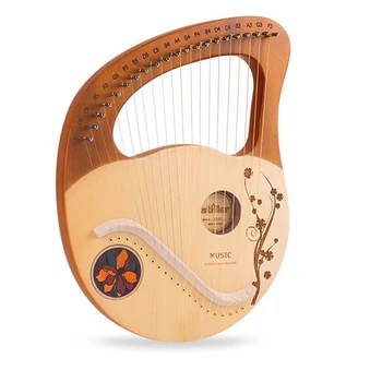 Lyre Harf,21 Metall Stringid Puidust Harf Lyre Harf keelpill, mille Tuning Mutrivõti Muusikasõpradele Algajatele,Jne