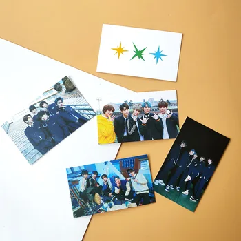 4tk/set Kpop TXT Photocard Uus Album Unistus peatükk: Magic K-pop TXT foto kaardid