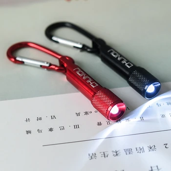 1tk Punane ja Must Mini Tasku LED Taskulambid Kaasaskantav Võtmehoidja LED Valgus, Telkimine Taskulamp Torch