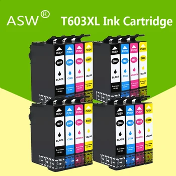 ASW Epson 603XL 603 T603XL tindikassetid t603 Expression Home XP-2100 XP-2105 XP-3100 XP-3105 XP-4100 XP-4105 printer
