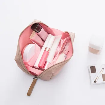Lihtne Nylon Mini Naiste Kosmeetika-Kott Väike Make Up Korraldaja Ladustamise Kotid Veekindel Reisi-Vajadused Kott Säilitamine Tarvikud