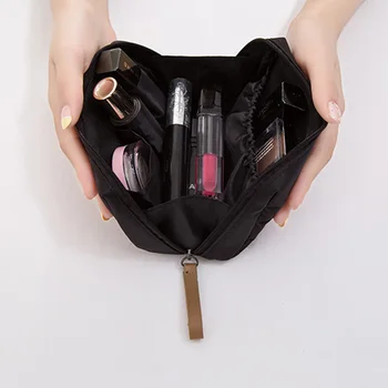 Lihtne Nylon Mini Naiste Kosmeetika-Kott Väike Make Up Korraldaja Ladustamise Kotid Veekindel Reisi-Vajadused Kott Säilitamine Tarvikud