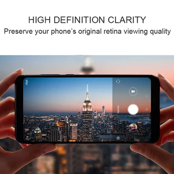 2tk Samsung Galaxy A10 A20 A30 karastatud klaasist ekraan kaitsja kohta Samsung A40 A50 A70 Premium kaitsekile