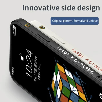 Loominguline Disain Cube Telefoni Puhul Huawei P40 P40Lite P30 P20 Mate 40 40Pro 30 20 Pro Lite P Smart 2021 Y7a Silikoonist Kate