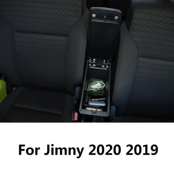 Näiteks Suzuki Jimny 2020 2019 JB74 Taga Moderniseerimiseks Auto Taga Ladustamise Kasti Tarvikud 3USB