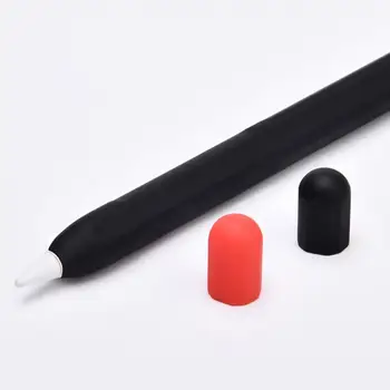 Kontrast Värvi Pehmest Silikoonist puhul Apple Pliiats 1/2 Stylus Pen Kate Juhul Anti-slip Stylus Pliiats Juhul Mütsid