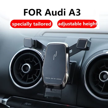 Auto Telefoni Omanik Auto-Lock Auto-Releas Telefon Seista Auto Mount Audi A3 2019 2020 Auto Interjöör Telefon Bracket Tarvikud