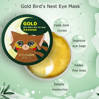 Beauty Professional Niisutav Eye Mask Remont Panda Silmad Särama Silma Piirkonnas, Kergesti Imenduv Multi-funktsionaalne Eye Patches