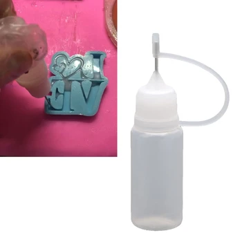 10tk 10ml Epoksüvaik-Vormida Väikesed praod Värvimine Pudelid Süstla Nõela Käitlemise Vaik Värvaine Andmed, Käsitöö-Tööriistad